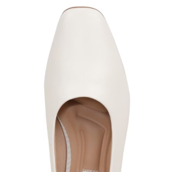 New! Franco Sarto Nana Flat in white leather! - Picture 2 of 5